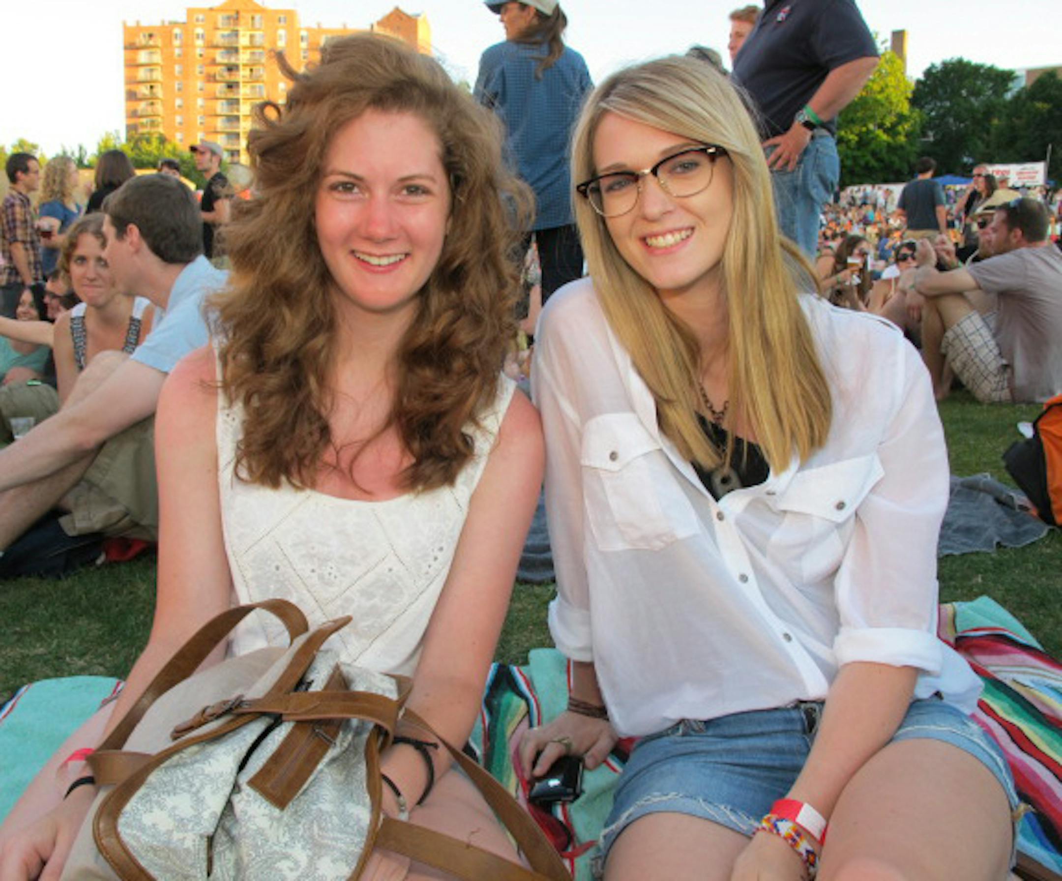 Kelsey Berens and Taylor Marks.