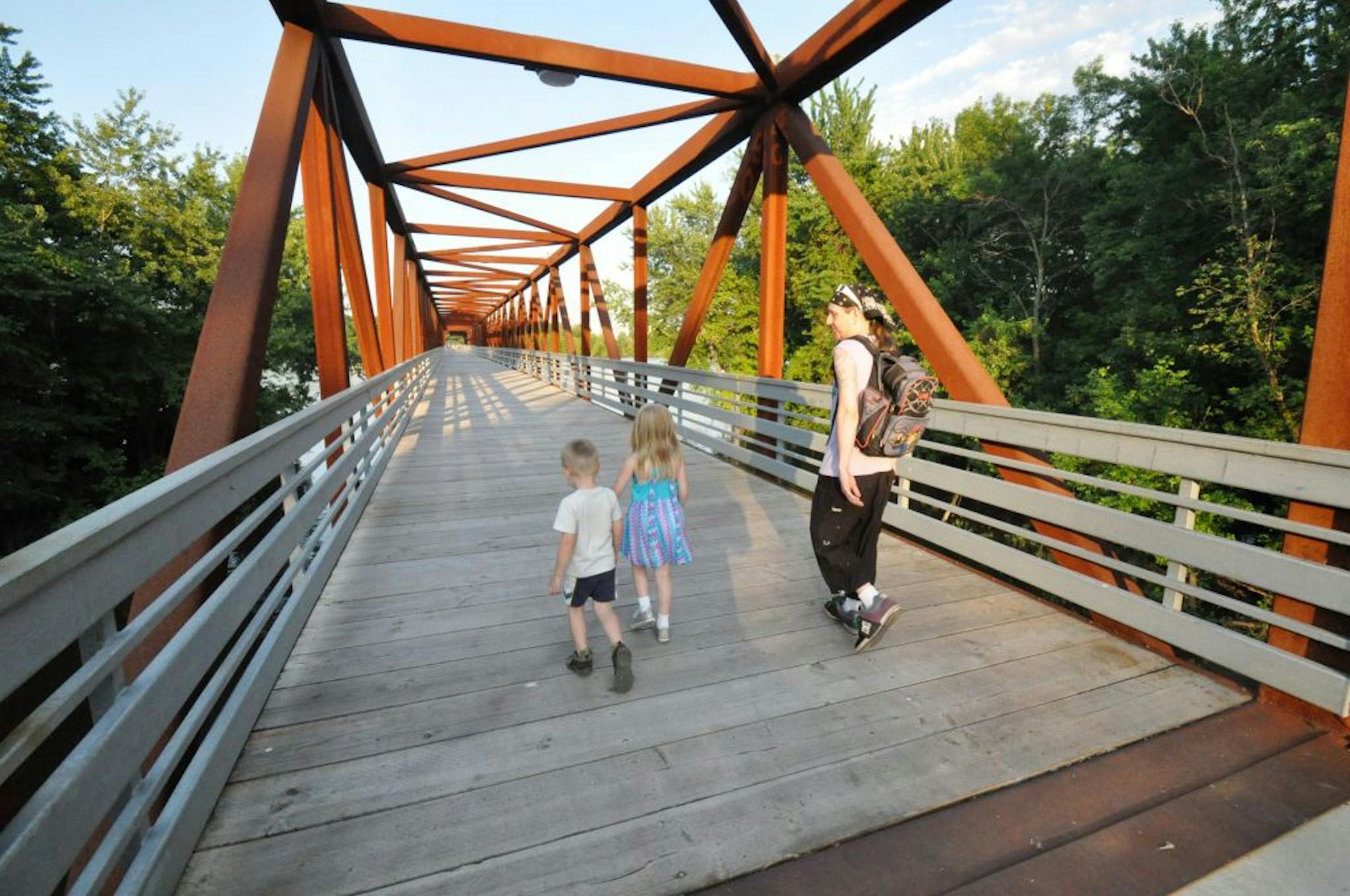 Photos by Liz Rolfsmeier
Swing Bridge