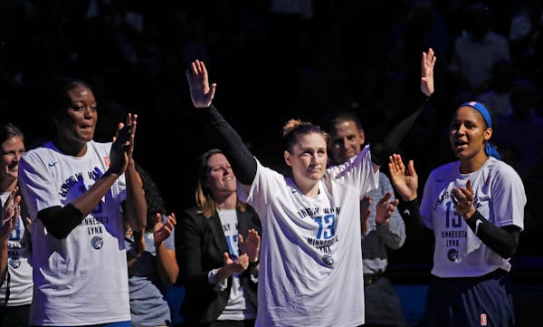 Lindsay Whalen enjoyed the final moments after playing her last regular season game for the Lynx last August.