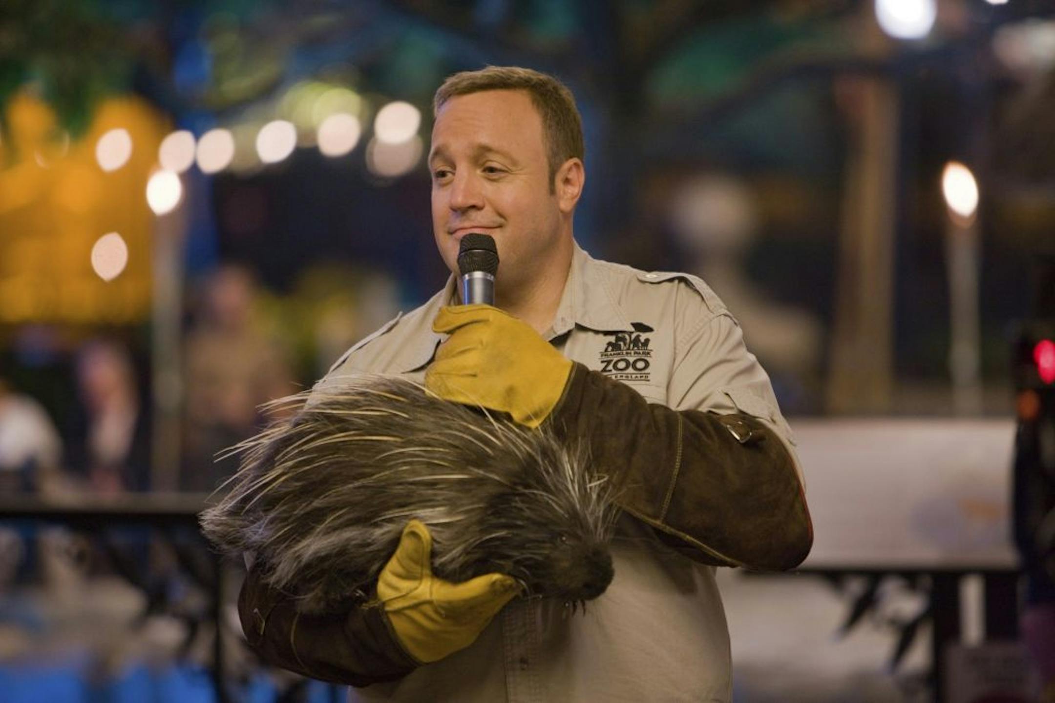 Lovelorn Griffin (Kevin James) gets advice from the animals.
