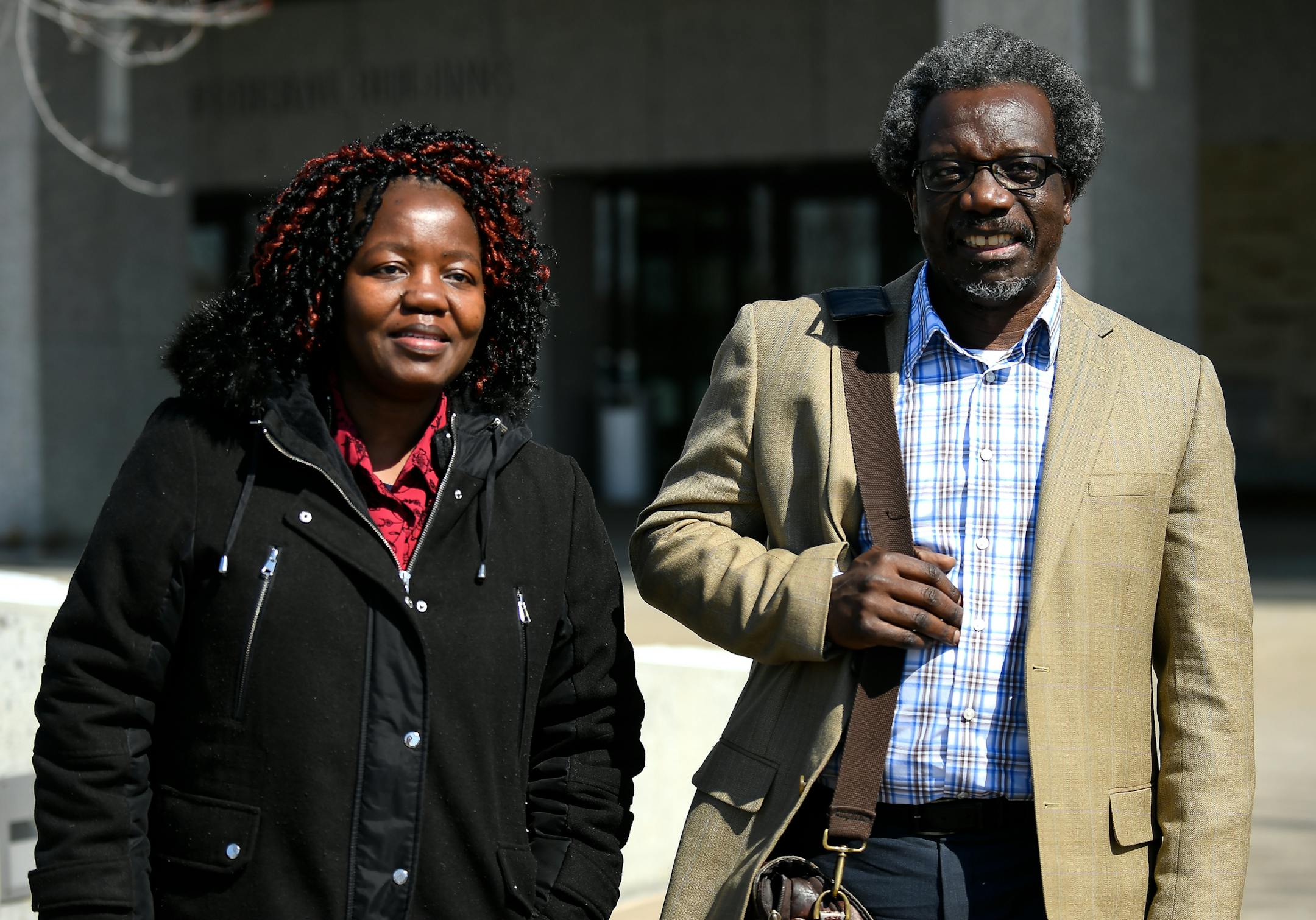 Augsburg Professor Mzenga Wanyama and his wife, Mary, waited outside the Immigration and Customs Enforcement headquarters for their meeting Thursday to discuss plans for their deportation. ] AARON LAVINSKY ï aaron.lavinsky@startribune.com A national conservation group has named three regional rivers as among the 10 most troubled in the nation. Two, the stretch of the Mississippi that cuts through the Twin Cities and the Kinnickinick in River Falls Wis., were listed to advocate for the remov