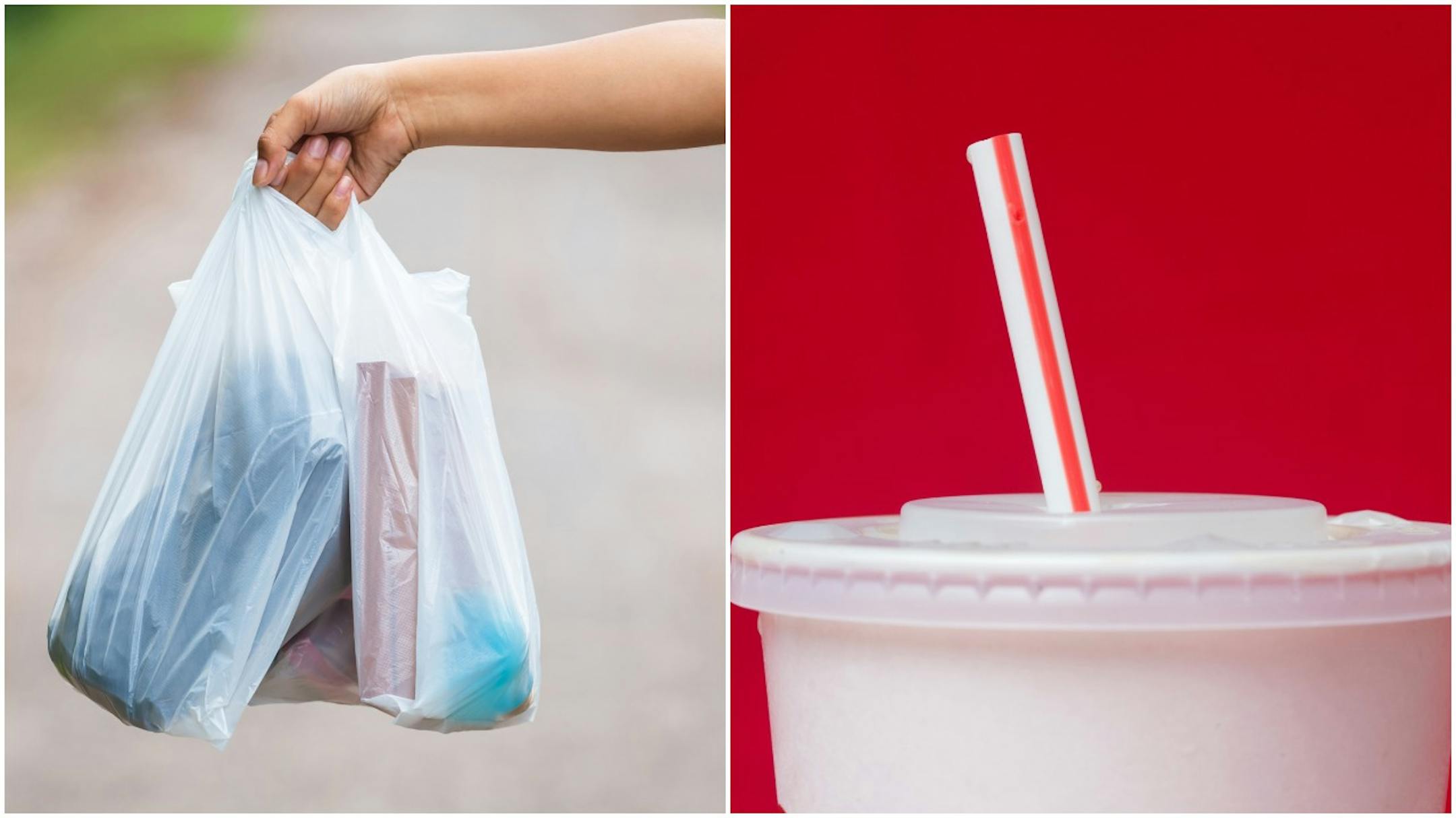 Plastic bags and plastic straws are among items that would be restricted in Afton, if the ordinance passes.