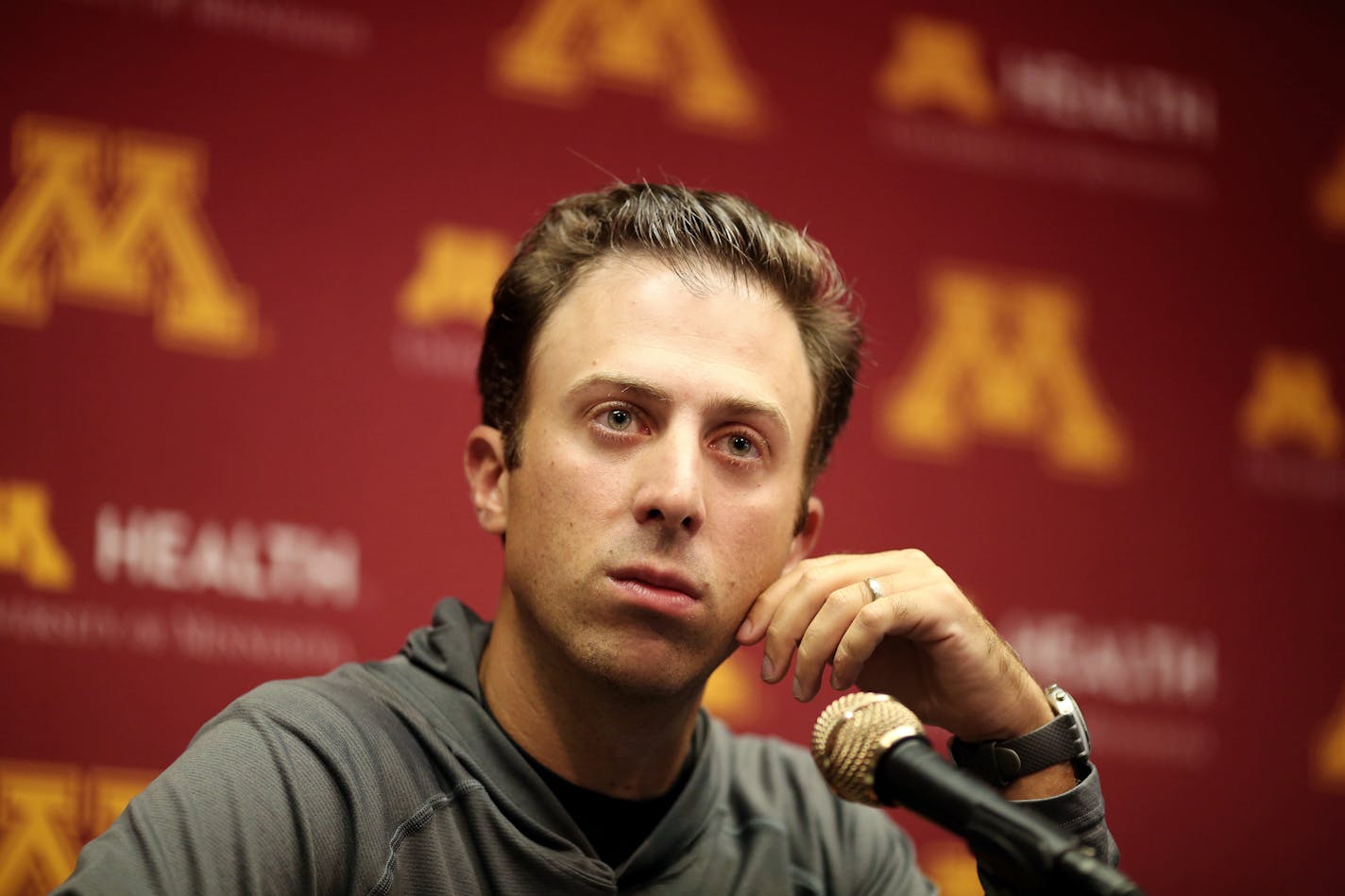 Minnesota basketball coach Richard Pitino