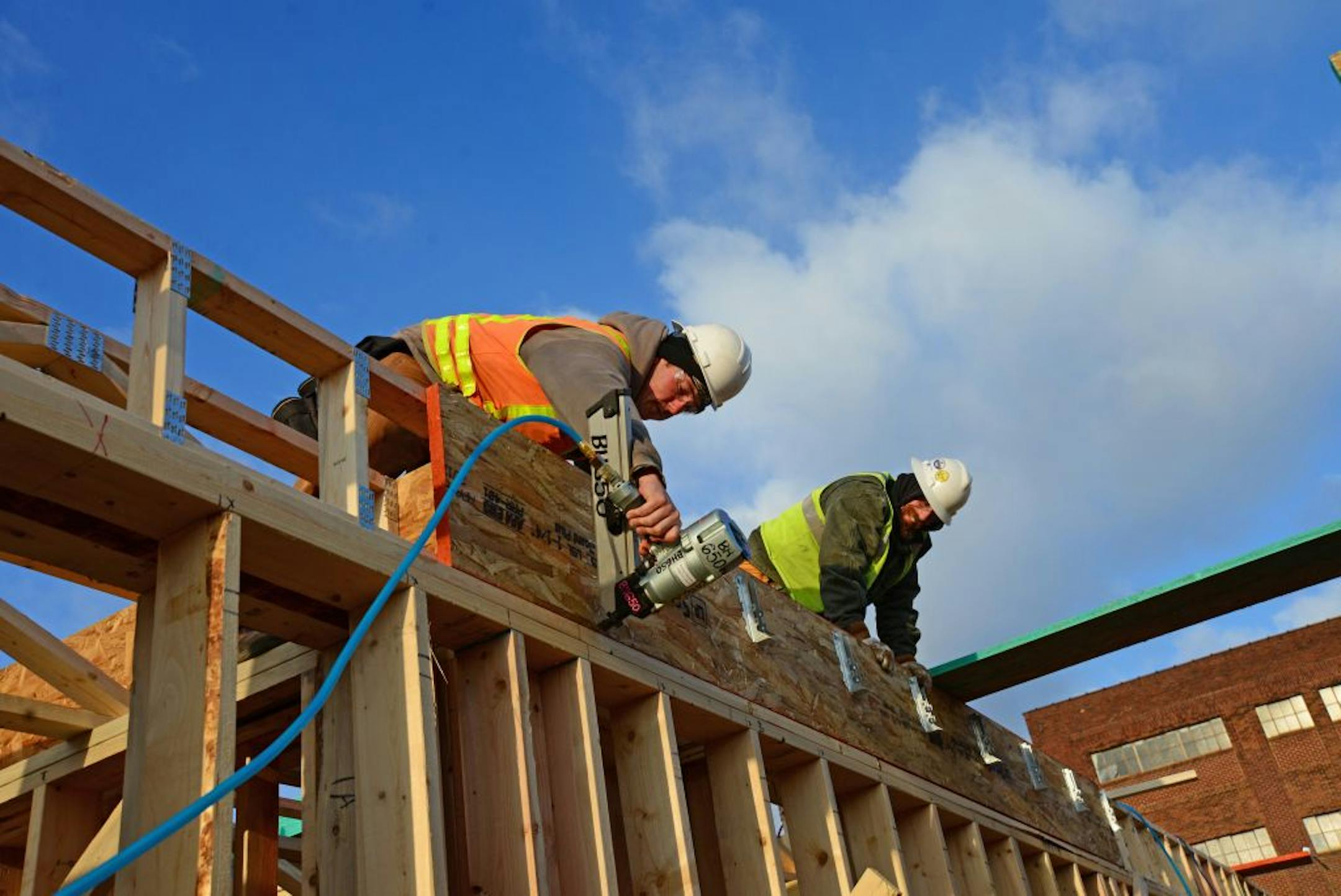 Third North Apartments at 800 North Third St. is one of several thousand apartments under construction in the Twin Cities.