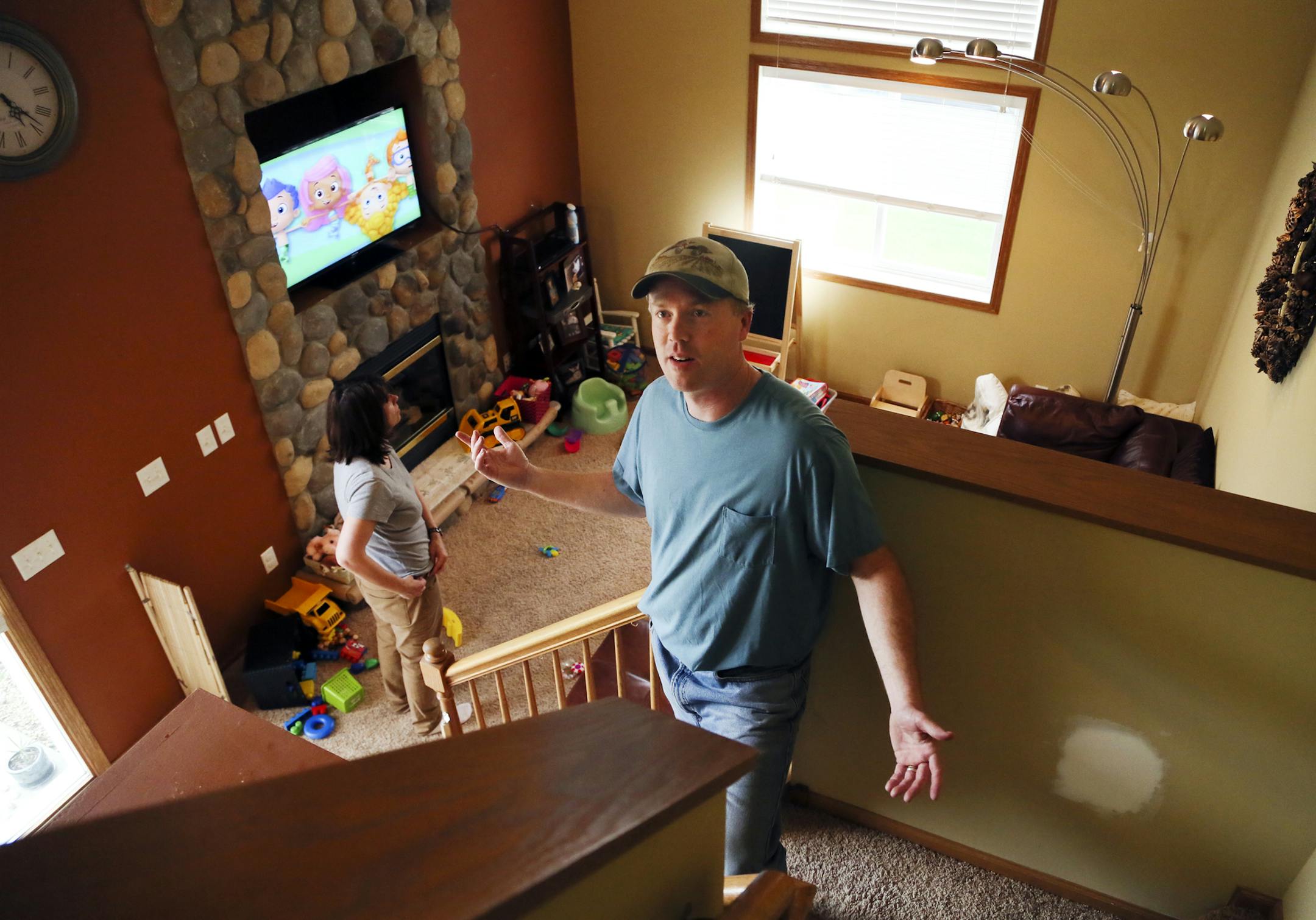 Todd and Laura Bjorgo are putting their town house on the market next week, and they're getting it ready to sell. Their painter canceled, so the couple had to scramble to find another painter at such a late date. Here, Todd talks about the couple's needs to-do list before they can put their house on the market in Cottage Grove, MN Thursday, May 30, 2013.](DAVID JOLES/STARTRIBUNE) djoles@startribune.com There are new signs that rising house prices in the Twin Cities metro are beginning to draw mo