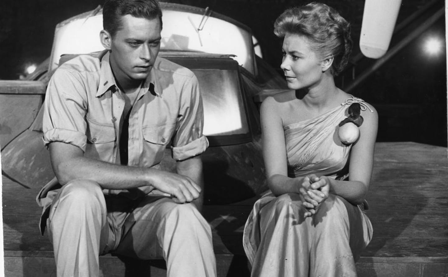 John Kerr and Mitzi Gaynor from "South Pacific."