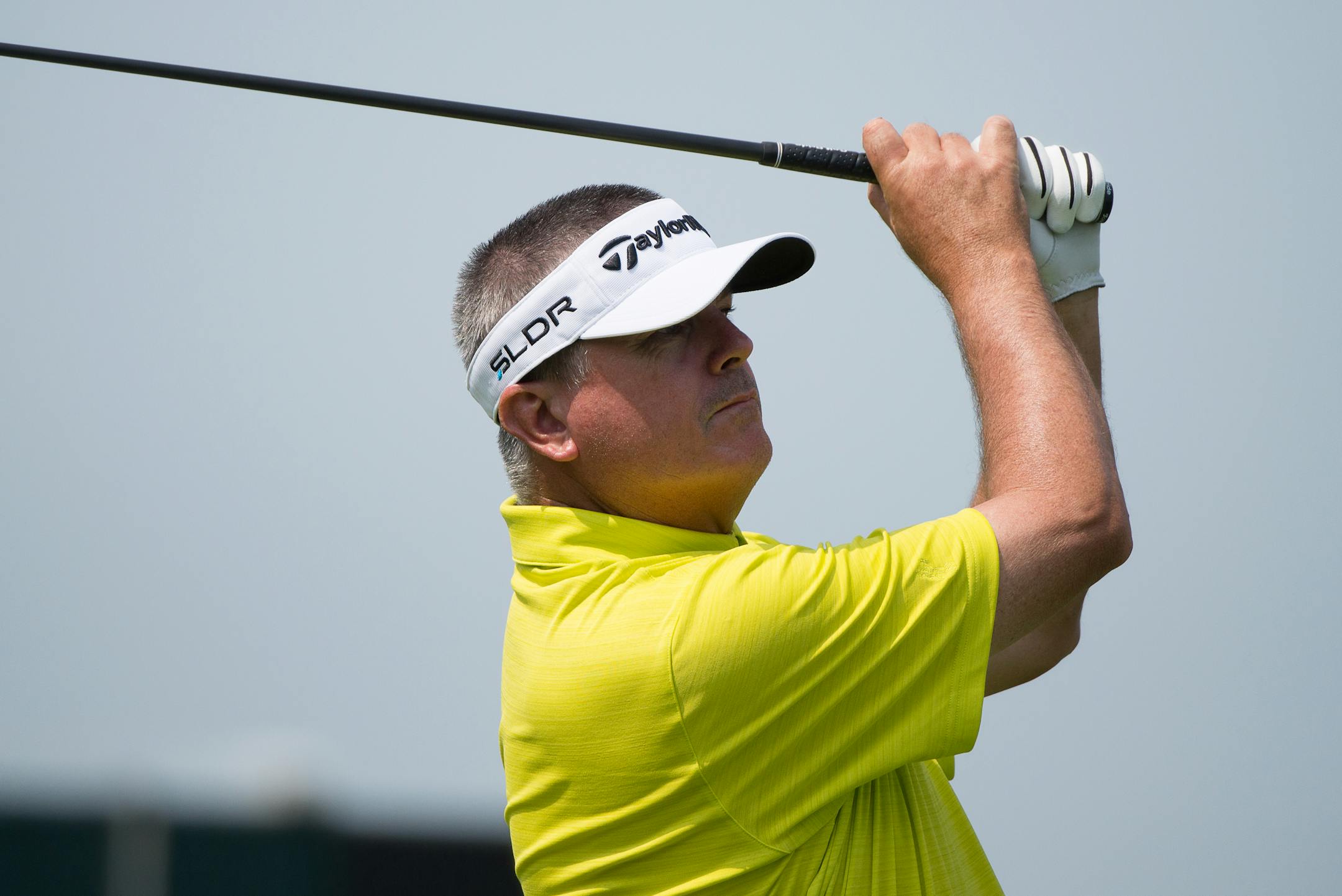 Paul Goydos, playing in his first Champions Tour event, found himself among longtime friends when he got to Blaine this week.