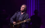 Jackson Browne early in his set at the State Theatre Tuesday night.