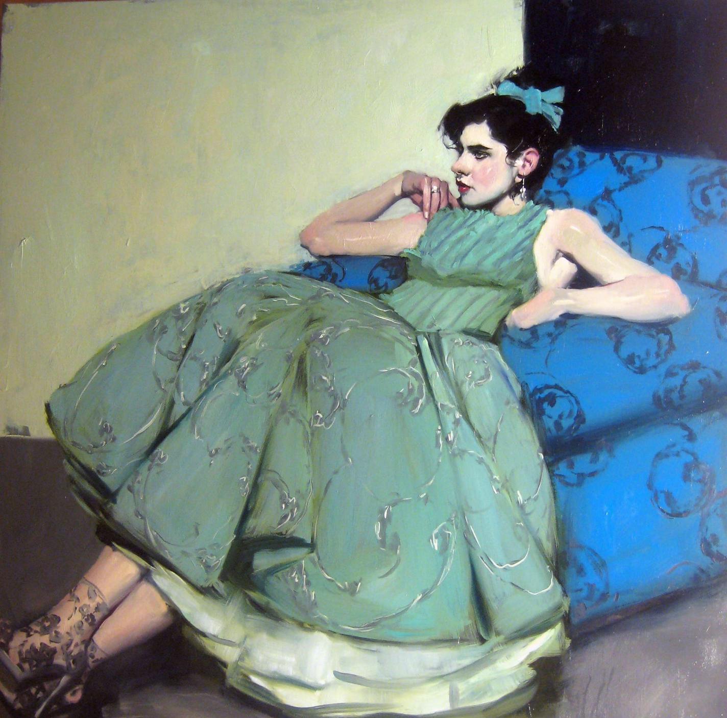 Malcolm Liepke's "Green Dress"