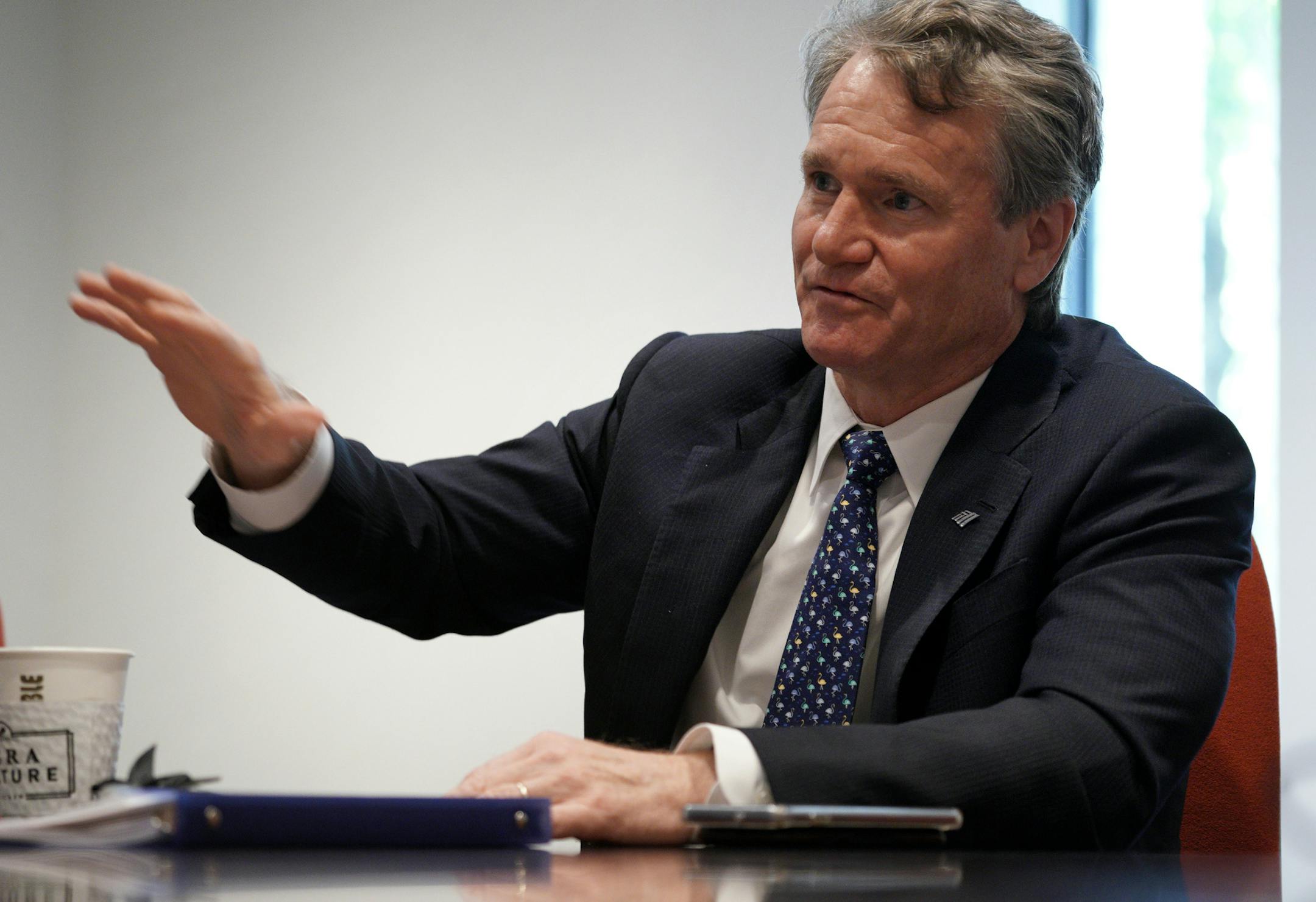 Bank of America CEO Brian Moynihan. ] brian.peterson@startribune.com
Minneapolis, MN
Tuesday, August 13, 2019