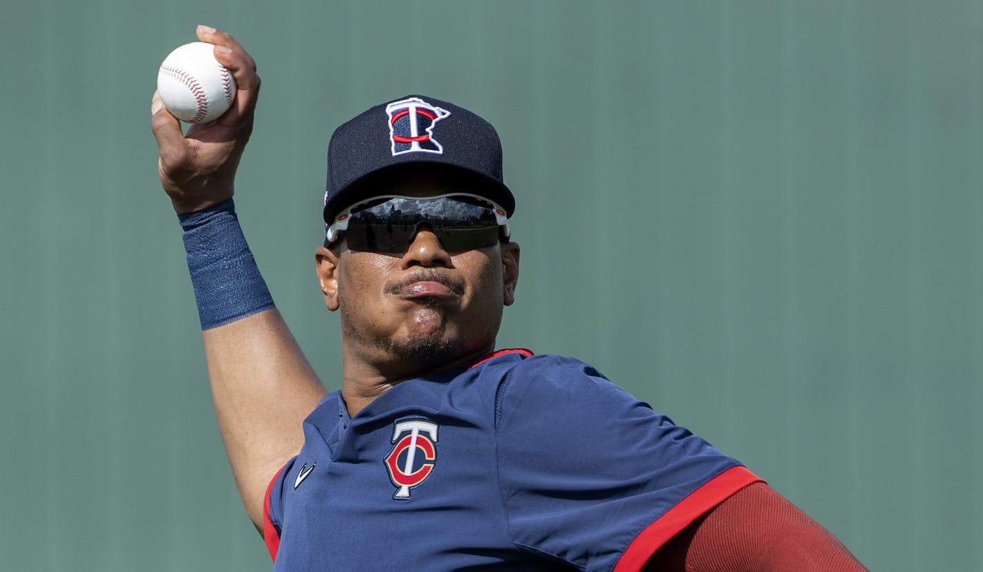 Minnesota Twins Jorge Polanco. ] CARLOS GONZALEZ &#x2022; cgonzalez@startribune.com &#x2013; Fort Myers, FL &#x2013; February 17, 2020, CenturyLink Sports Complex, Hammond Stadium, Minnesota Twins, Spring Training