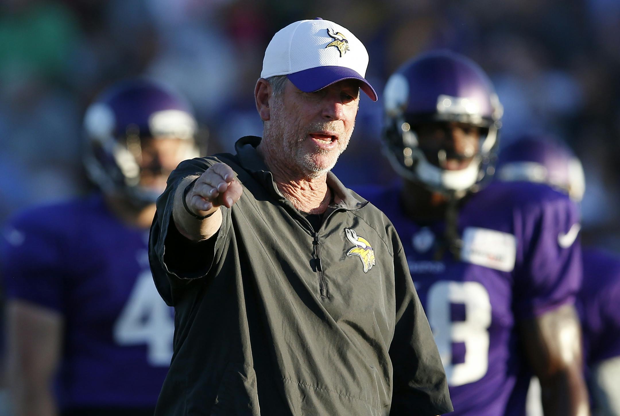 Minnesota Vikings offensive coordinator Norv Turner