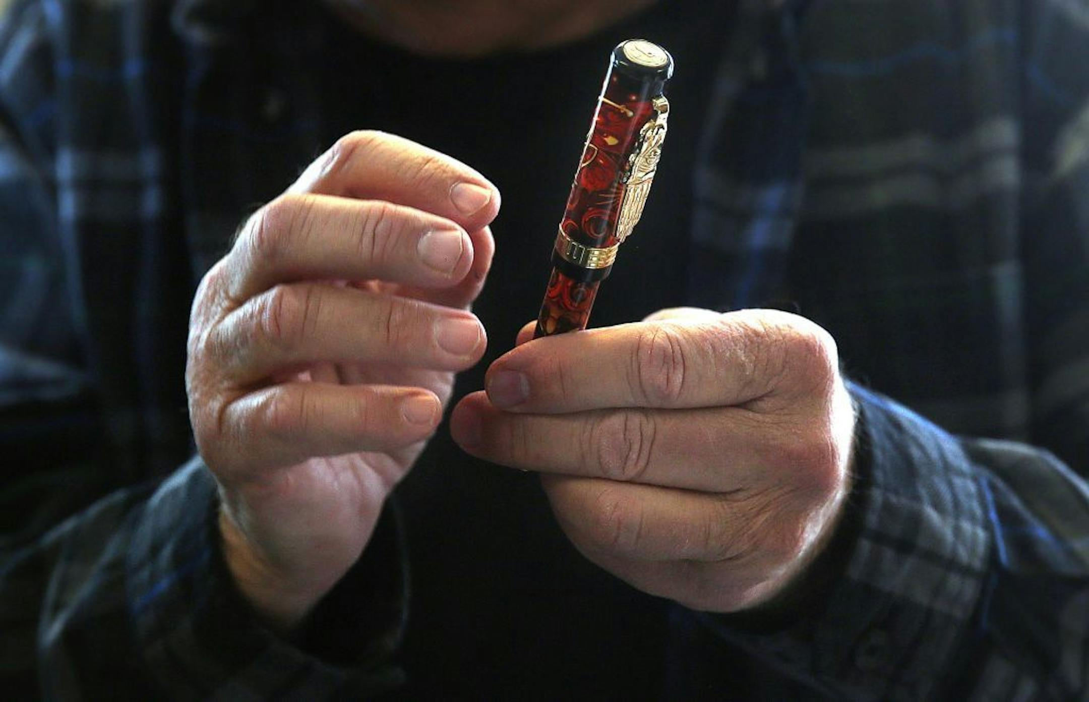 Barry Rubin had to shut down his pen store during the Recession. Now he's betting he can sell a high-end pen as art piece.