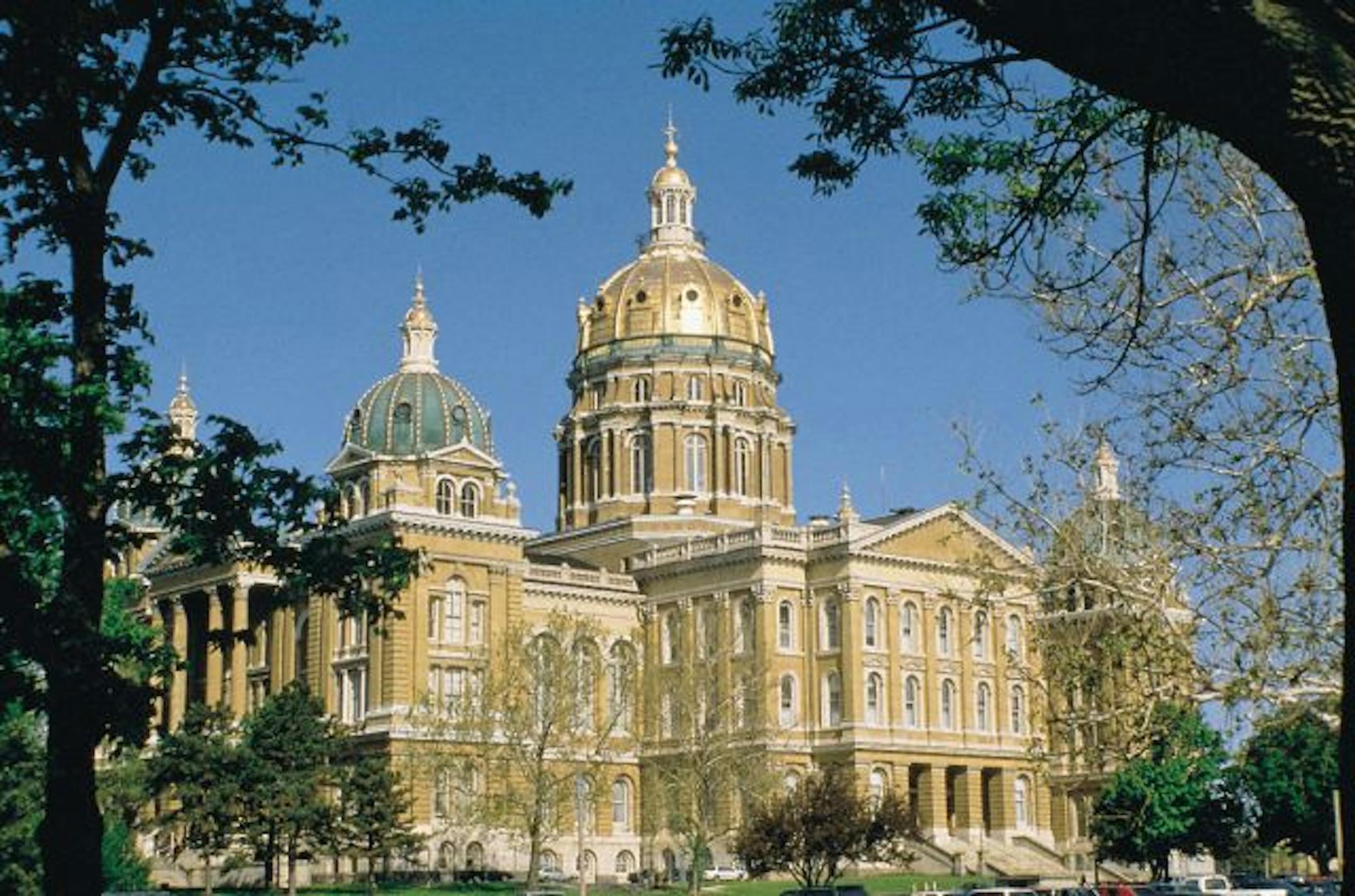 The Iowa State Capitol in Des Moines.