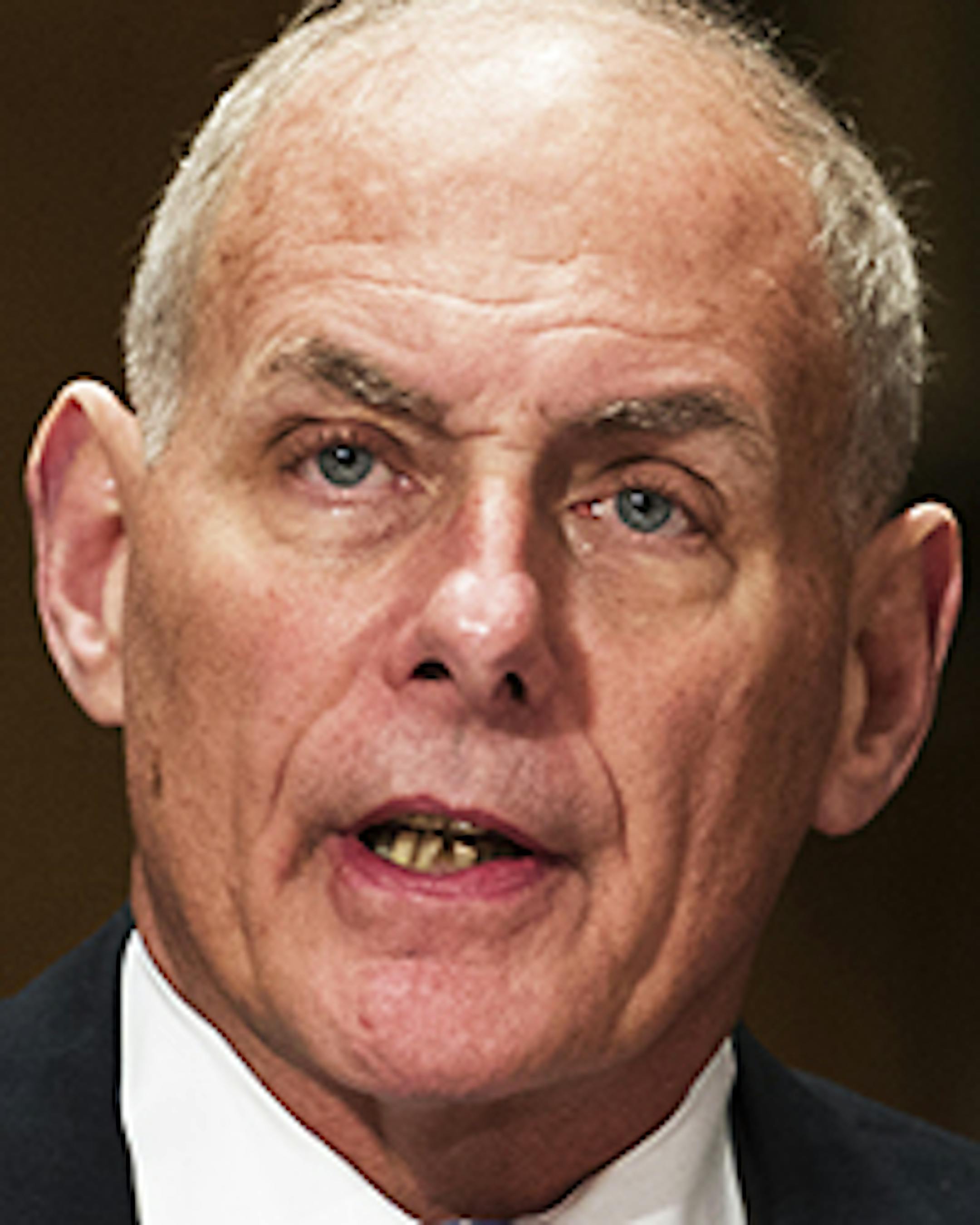 Retired Marine Corps Gen. John F. Kelly testifies during the Senate Homeland Security Committee hearing on his confirmation to be Secretary of Homeland Security on Capitol Hill in Washington, Tuesday, Jan. 10, 2017. (AP Photo/Cliff Owen)