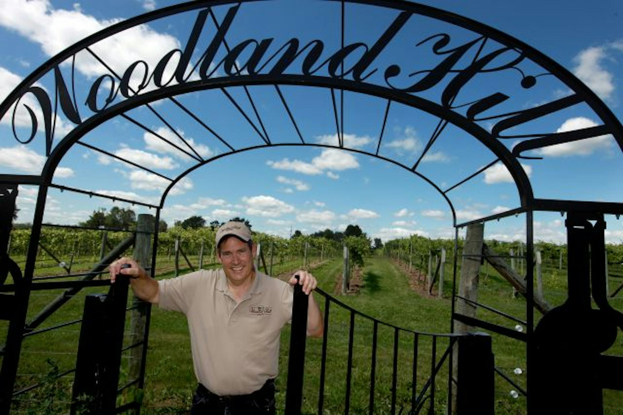 Mike Dickerman, owner of the Woodland Hill Winery, has a half-dozen grape varieties growing at his 6.5-acre vineyard west of Delano. Among them: the University of Minnesota-developed "La Crescent," the wine of the week.