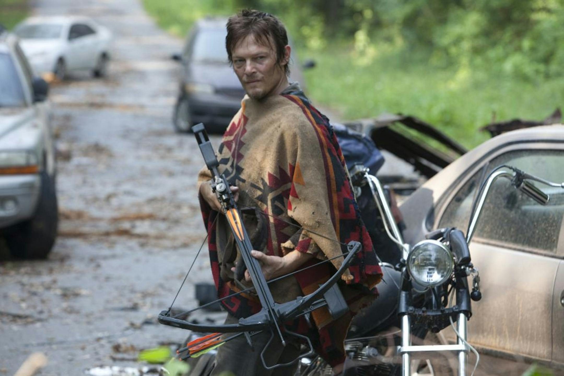 Norman Reedus (as Daryl Dixon) plans to grow his hair out during the hiatus from "The Walking Dead."