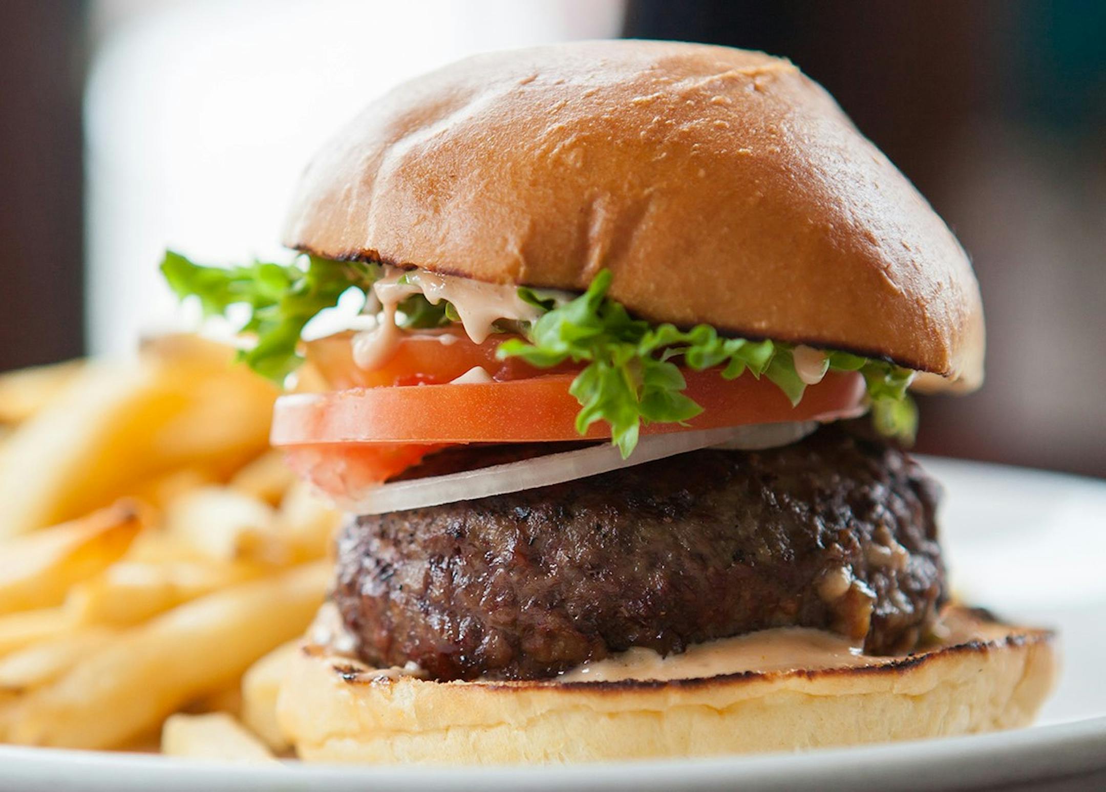 The Vincent Burger, now being served at Cooper Irish Pub.
