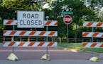 Crews will begin removing barriers on West River Parkway and others on Aug. 3, with the work to be completed in two days.