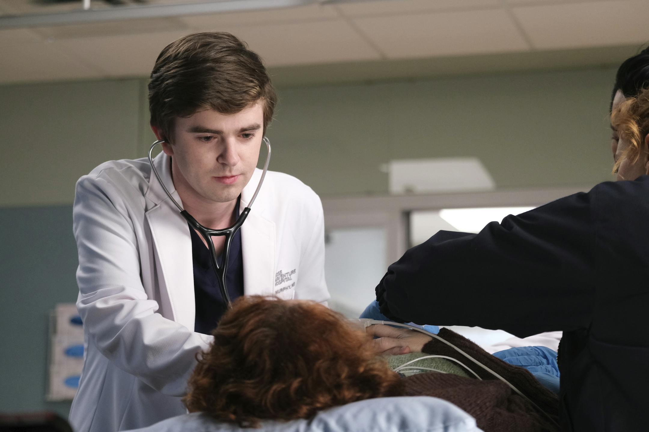 Freddie Highmore stars in "The Good Doctor."