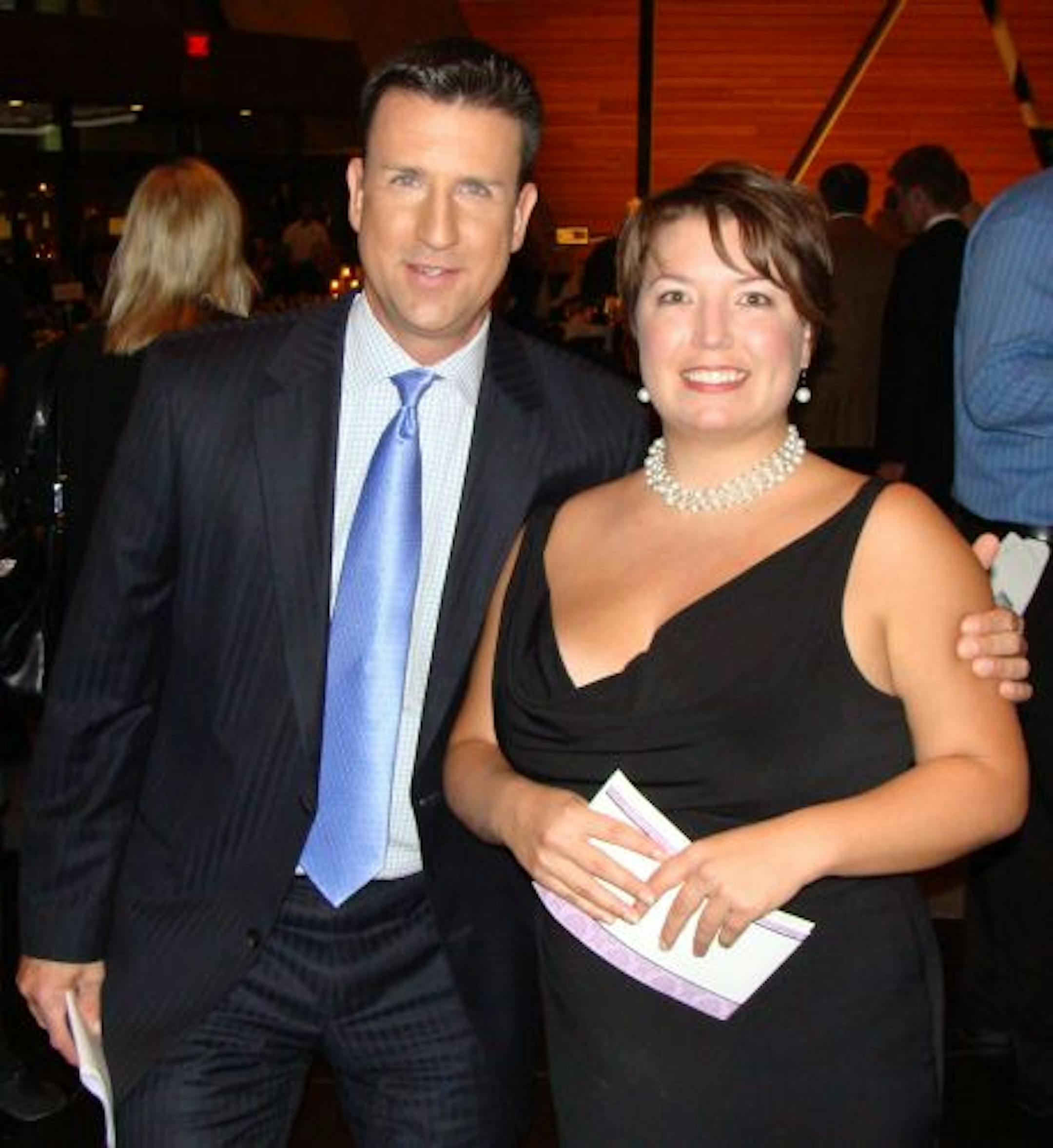 Sara Glassman, sglassman@startribune.com Signature Chefs Auction for March of Dimes at McNamara Alumni Center in Minneapolis, MN. Bill Lunn of KSTP and Danielle Prenevost, state director of communications for March of Dimes