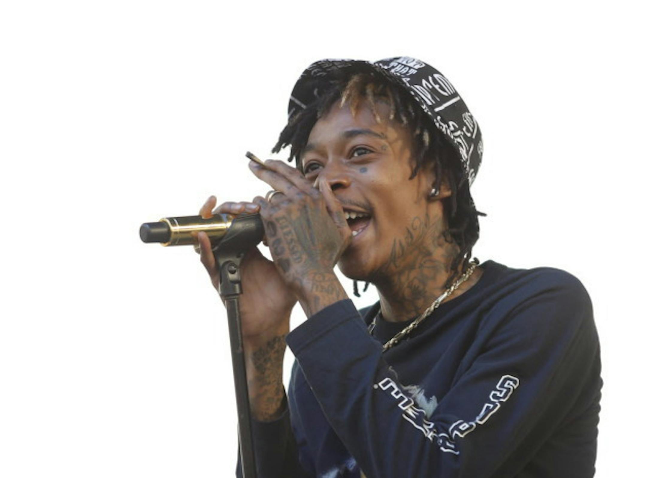 Wiz Khalifa at Soundset in 2014. / Jeff Wheeler, Star Tribune