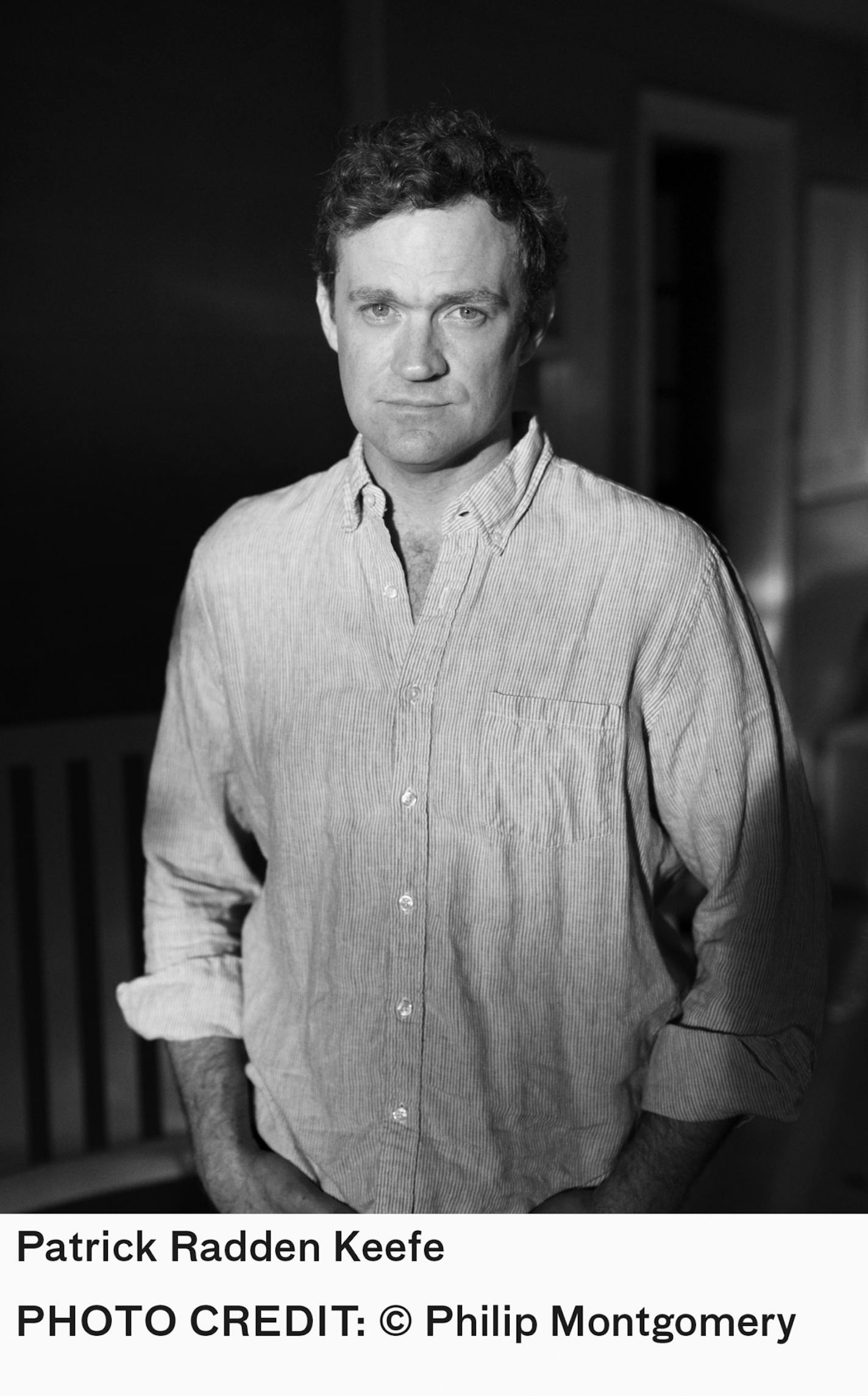 Patrick Radden Keefe Photo by Philip Montgomery