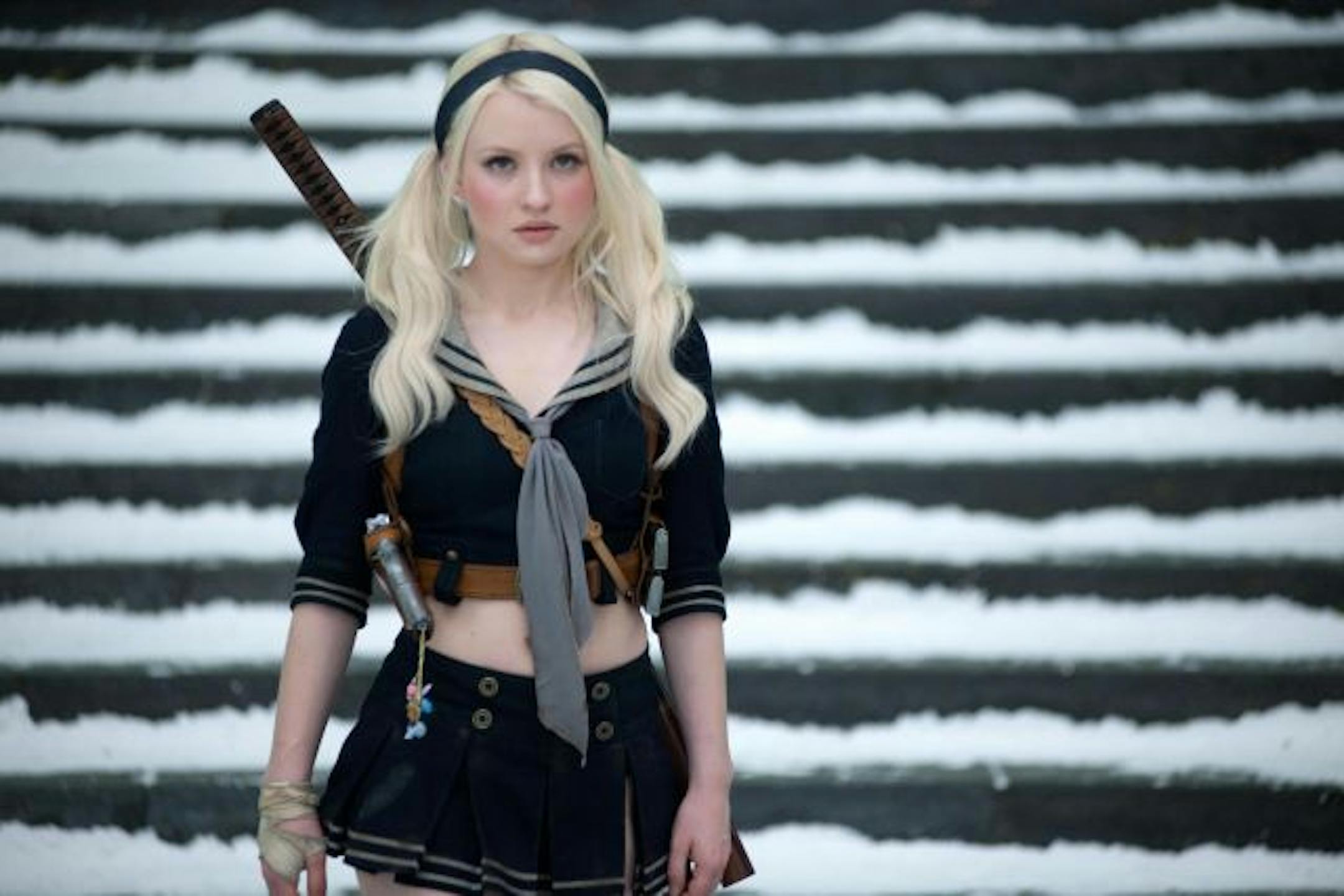Emily Browning as Baby Doll in "Sucker Punch."