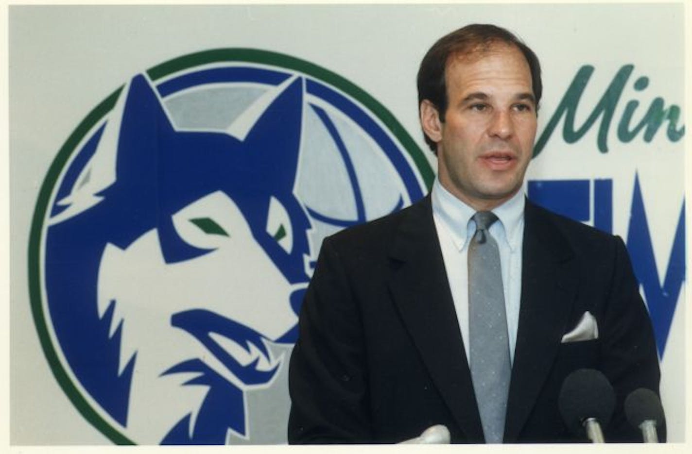 Bob Stein, first president of the Minnesota Timberwolves basketball team.