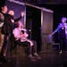 As part of Give to the Max Day, HUGE Improv Theater in Minneapolis hosted Huge Improvathon 2019 -- 28 continous hours of improv starting Wednesday and
