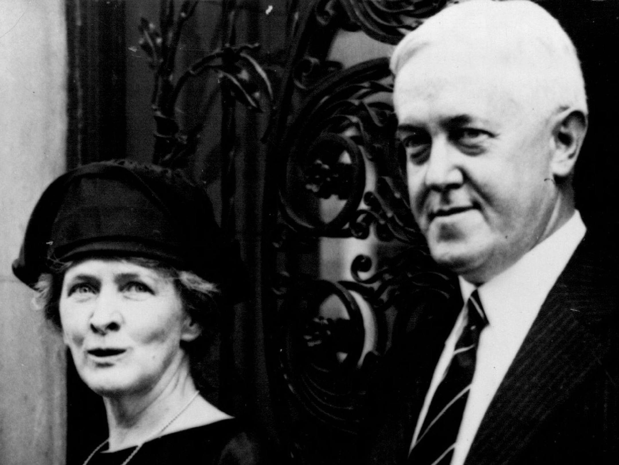July 9, 1924 Following the Nomination of John W. Davis for the Presidency by the Democratic National Convention on the 103rd Ballot on Tuesday, July 9, in Madison Square Garden New York City, when the Smith-Mcadoo Dead look Fnded, crowds quickly discovered Thay Mr. and Mrs. Davis were staying at the home of Mr. Davis' Manager, Friend and Associate Frank L. Polk, 6 East 68th Street, New York City, and quickly, Gathered outside yes residence cheering until the couple made their appearance when thi