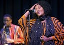 Nimco Yasin, a Somali singer who is this year&#x2019;s artist-in-residence for the Cedar Cultural Center&#x2019;s Midnimo series, rehearsed at the Ced