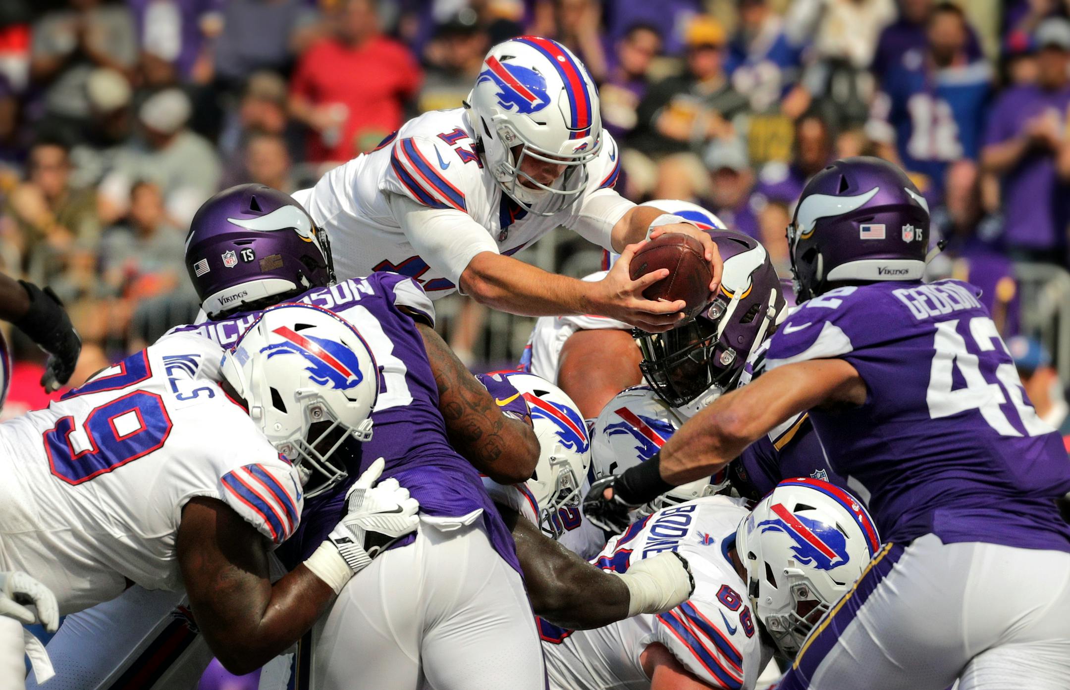 Bills quarterback Josh Allen