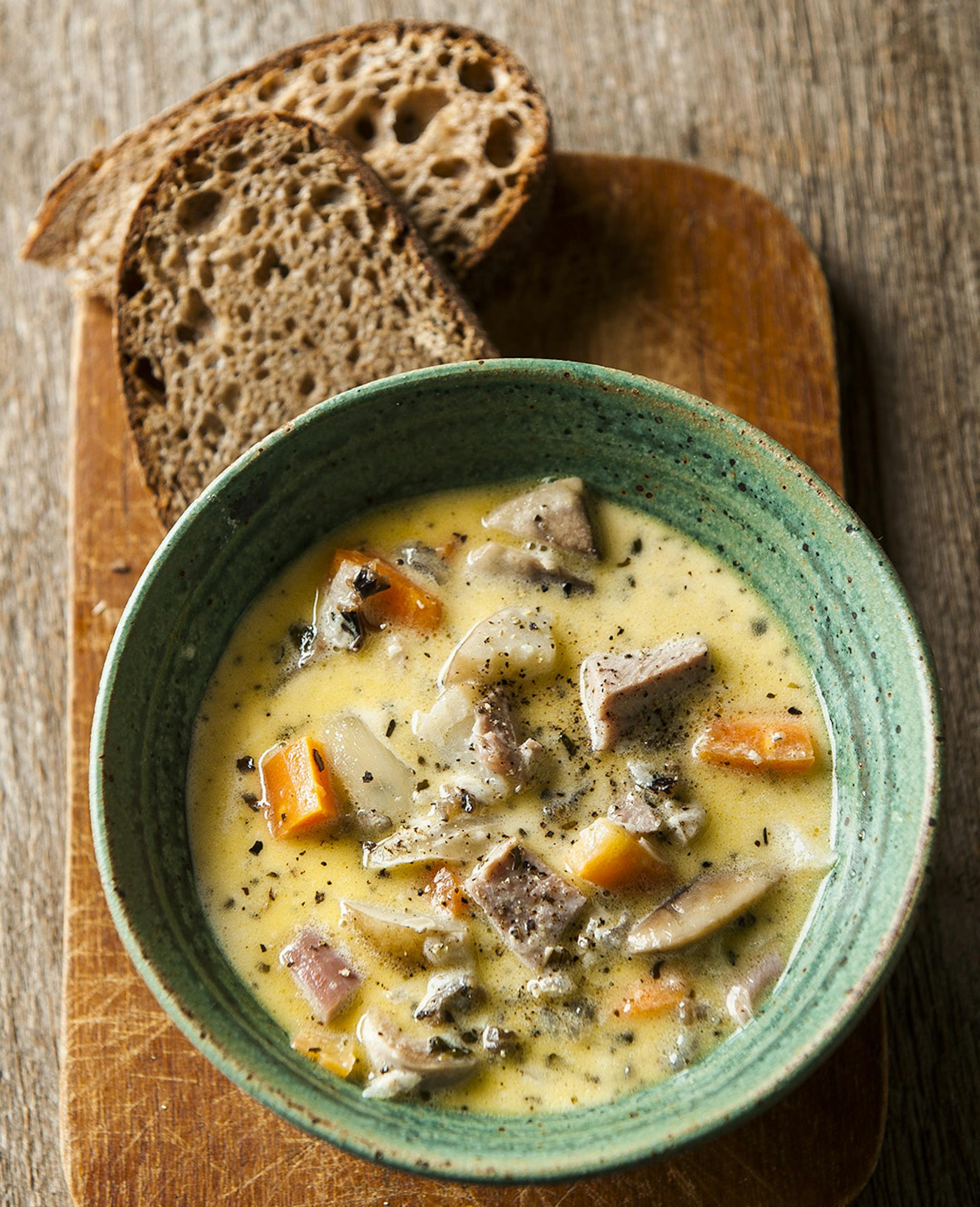Wild Rice Soup.