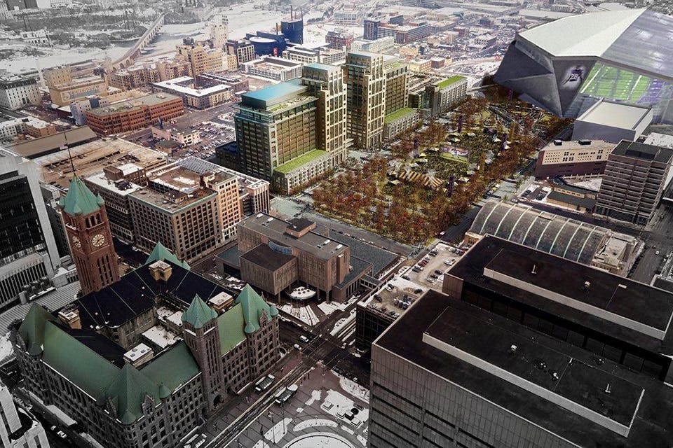 Downtown Minneapolis: A new east side