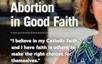 Detail of the ad by Catholics for Choice that ran in the Star Tribune on Sept. 12.
