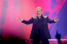 Neil Diamond performed at the Xcel Energy Center in St, Paul on April 12, 2015.
