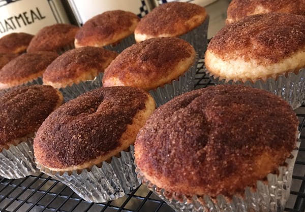 Donut Muffins from "The Copper Hen Cookbook."