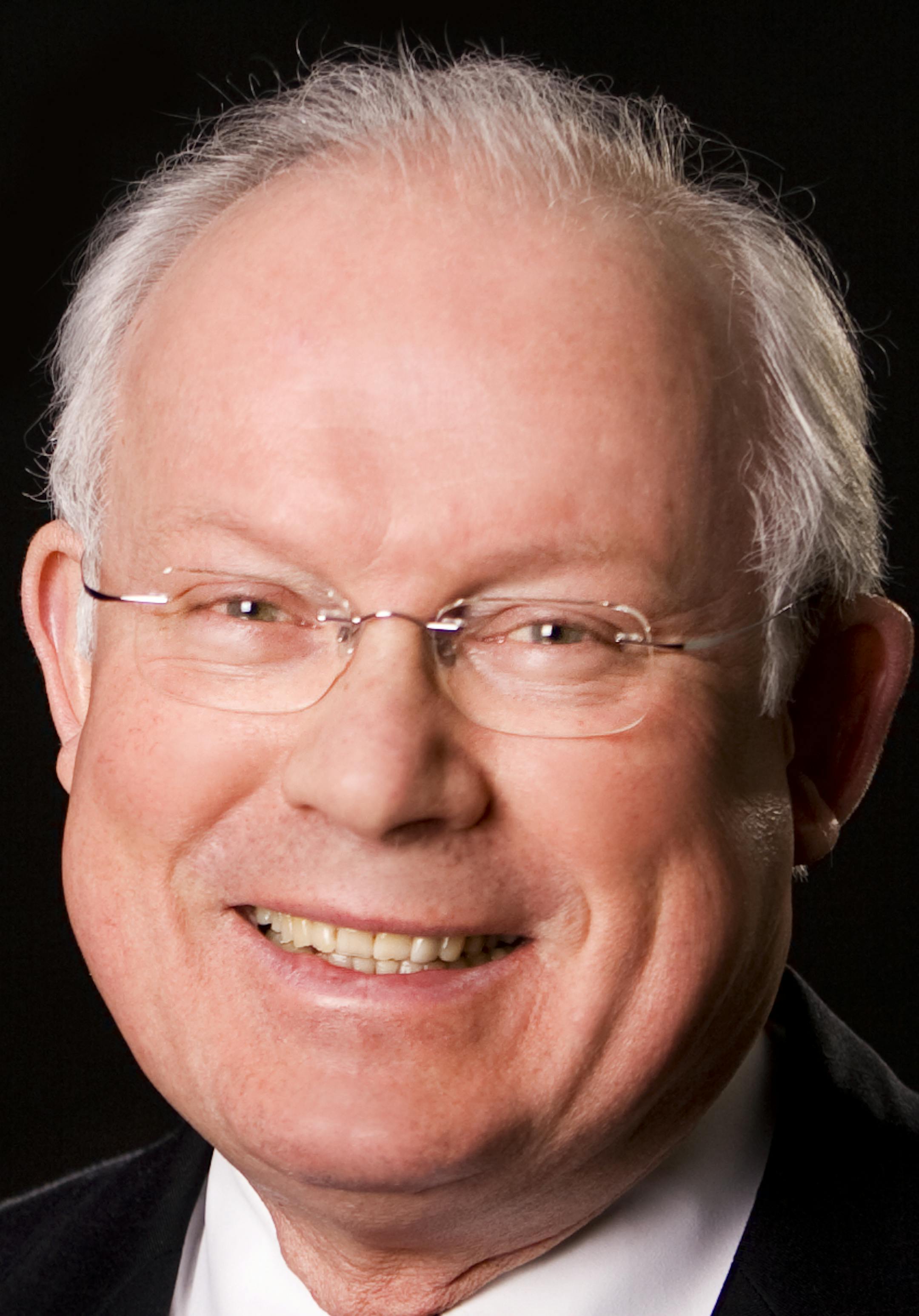 Studio portrait of Heino Beckmann Associate Professor in the Finance Department. Taken February 7, 2008.