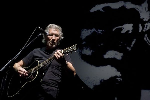 Roger Waters will perform Pink Floyd's "The Wall" on Wednesday night in St. Paul. He's shown here on the tour's opening night Sept. 15 in Toronto.