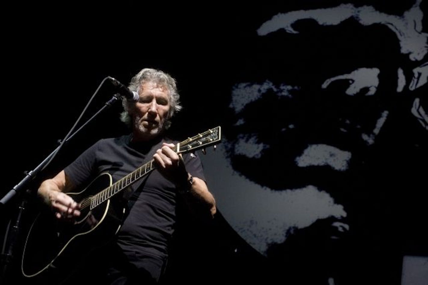 Roger Waters will perform Pink Floyd's "The Wall" on Wednesday night in St. Paul. He's shown here on the tour's opening night Sept. 15 in Toronto.