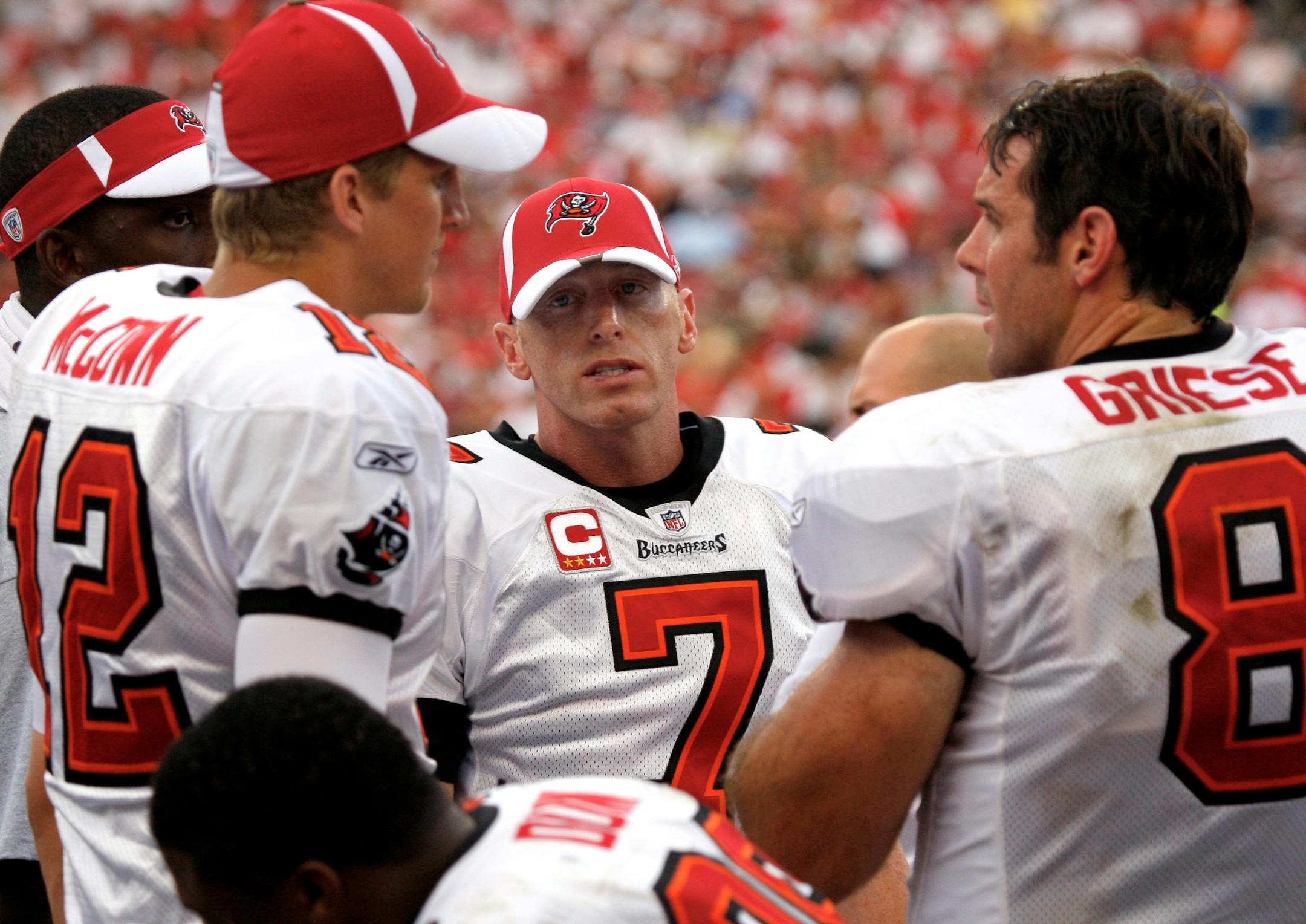 After Tampa Bay lost to New Orleans in Week 1, Buccaneers coach Jon Gruden wasn't shy about benching starting quarterback Jeff Garcia (7) and going with Brian Griese.
