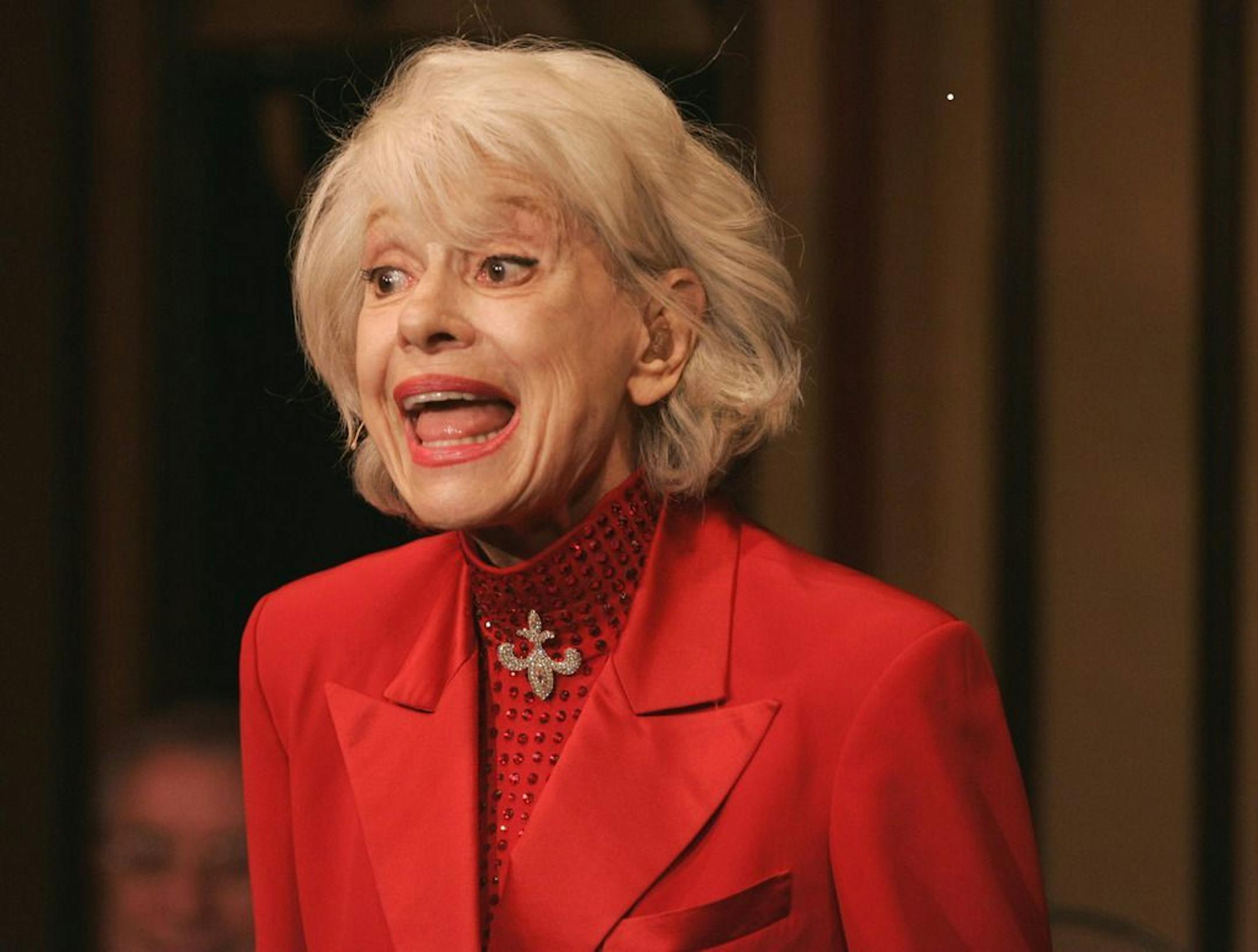 Oct. 18, 2005: Carol Channing performs during her one woman show,"The First 80 Years are the Hardest," at the cabaret Feinstein's at the Regency in New York.