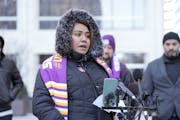 Workers including janitor Atayde Rios urged Minneapolis to adopt a Labor Standards Board and include their perspective in plans to revitalize downtown