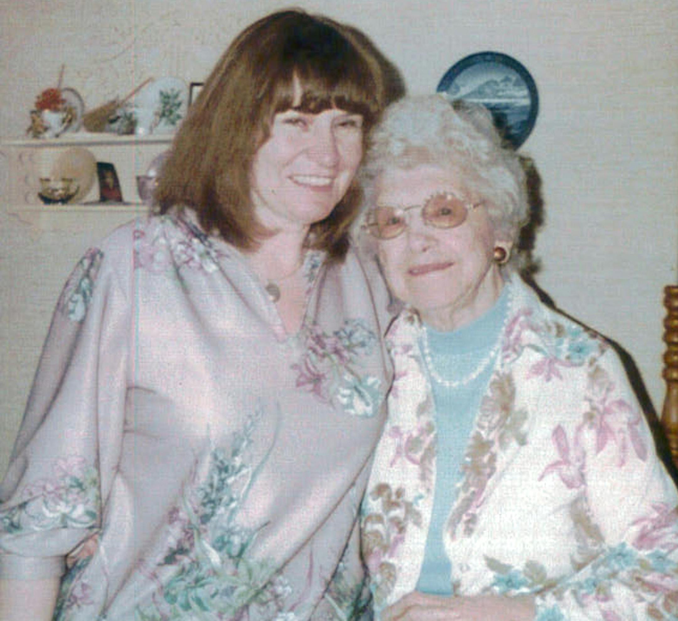 Barbara Lee and Mae Tuff