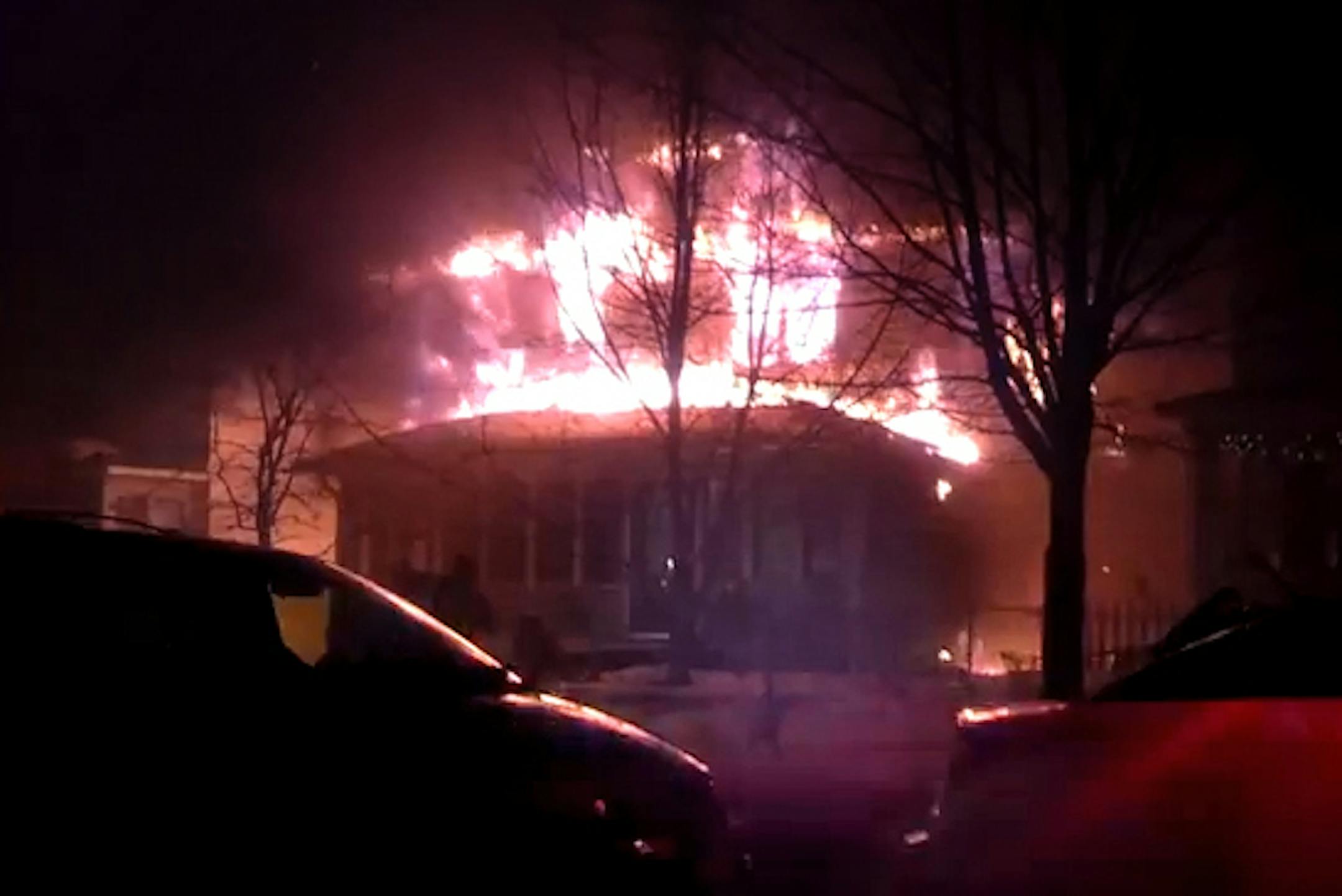 A man was in critical condition after a candle caused a fire in a St. Paul home Sunday morning. The blaze broke out about 5:45 a.m. in a residence in the Hamline-Midway neighborhood, according to St. Paul Fire Marshal Steve Zaccard. Seven people were inside the two-story house in the 1400 block of Van Buren Av. at the time of the fire. Two adults were taken to Regions Hospital in St. Paul, where one was in critical condition and the other stable. Zaccard said the fire was caused when an unattend