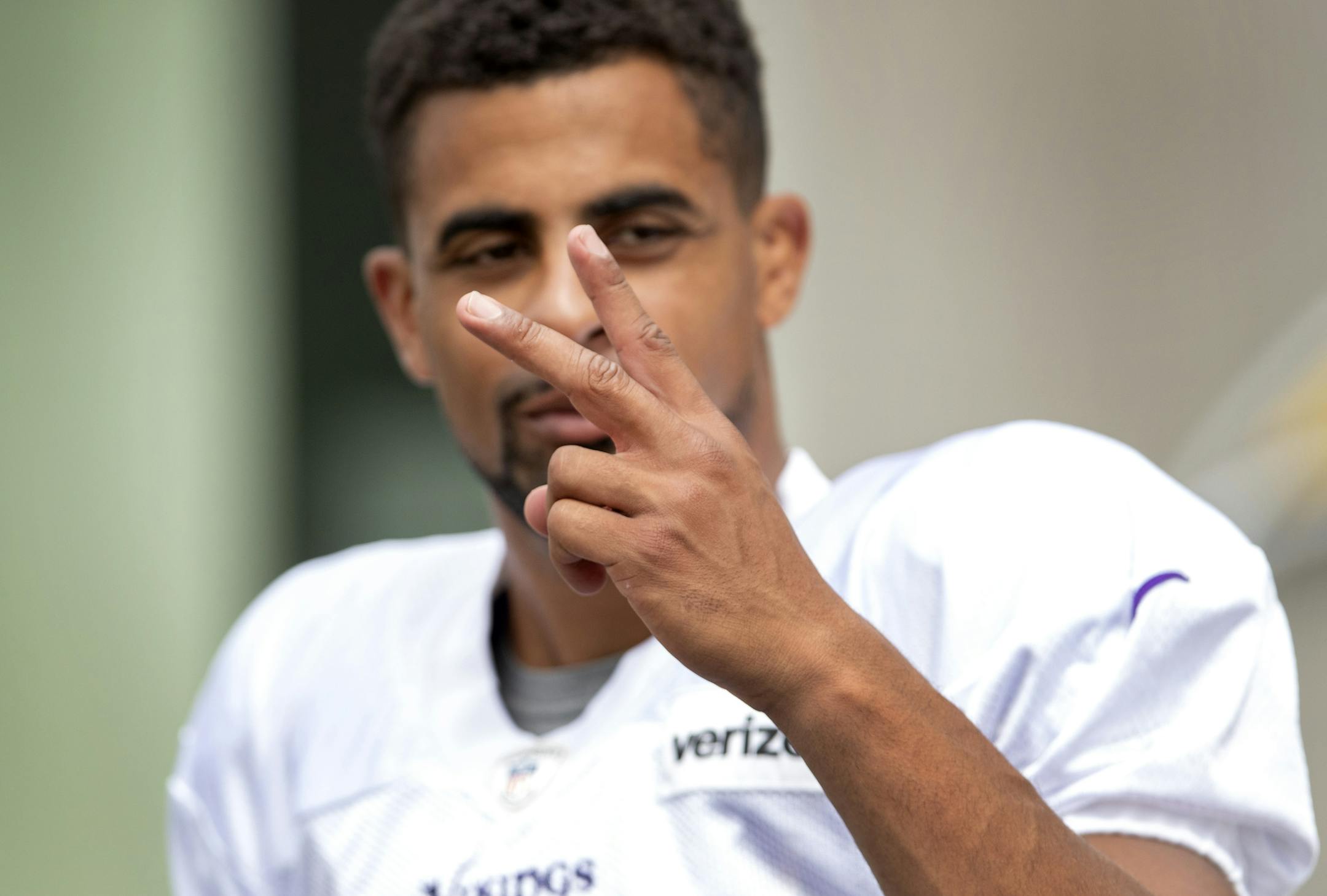 Minnesota Vikings' newly acquired punter/kicker Kaare Vedvik (7). ] CARLOS GONZALEZ &#xa5; cgonzalez@startribune.com &#xd0; Eagan, MN &#xd0; August 12, 2019, TCO Performance Center, NFL, Minnesota Vikings Training Camp,