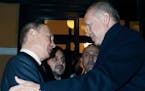 Russian President Vladimir Putin and Turkish President Recep Tayyip Erdogan say they have reached agreements that could end fighting in northwestern S