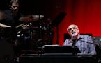Lead singer and keyboardist Donald Fagen of Steely Dan performed Friday night.