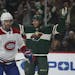 Minnesota Wild center Matt Cullen (7) celebrated his first period goal against the Montreal Canadiens Thursday night.